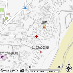 有限会社浜田石材店　工場周辺の地図