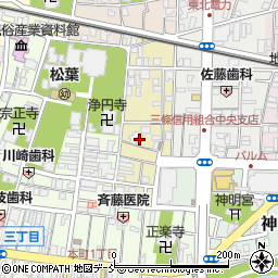 磯汐寿司周辺の地図