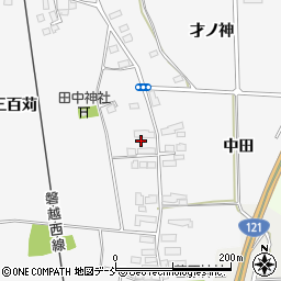 福島県喜多方市豊川町一井千苅178周辺の地図