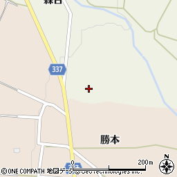 福島県喜多方市熊倉町雄国森台丁周辺の地図