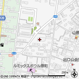 愛月記周辺の地図