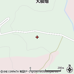 福島県二本松市大根畑43周辺の地図