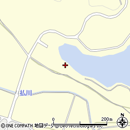 福島県二本松市渋川出歩周辺の地図
