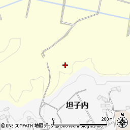 福島県二本松市渋川愛宕山周辺の地図