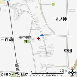福島県喜多方市豊川町一井千苅181周辺の地図