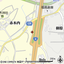 福島県二本松市渋川舟山111周辺の地図