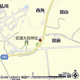 福島県二本松市渋川宮久保67周辺の地図
