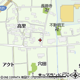 福島県喜多方市豊川町高堂太高里1147-3周辺の地図