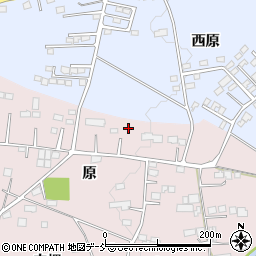 福島県南相馬市原町区押釜原周辺の地図