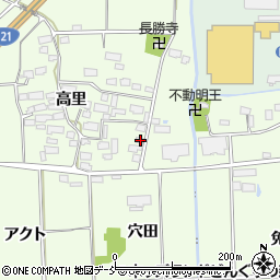 福島県喜多方市豊川町高堂太高里1147周辺の地図