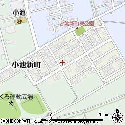 新潟県燕市小池新町116周辺の地図