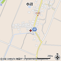 福島県喜多方市熊倉町新合小沼33周辺の地図