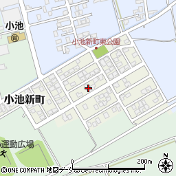 新潟県燕市小池新町119周辺の地図