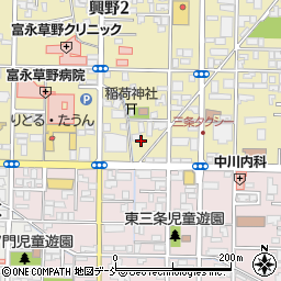 新潟県家庭教師協会三条事務局周辺の地図