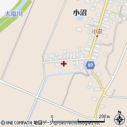 福島県喜多方市熊倉町新合小沼38周辺の地図