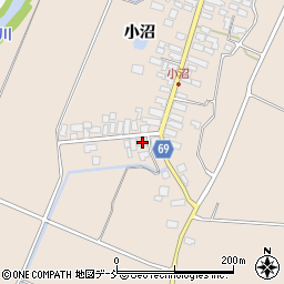 福島県喜多方市熊倉町新合小沼34周辺の地図