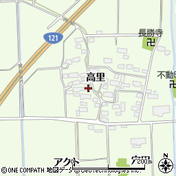 福島県喜多方市豊川町高堂太高里1132周辺の地図