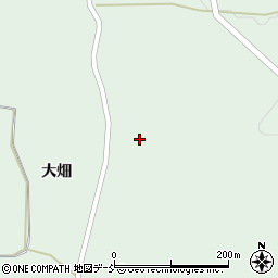 福島県二本松市下川崎月宮山周辺の地図