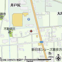 福島県喜多方市豊川町高堂太免田1184周辺の地図