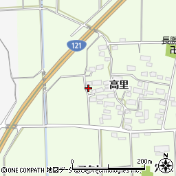 福島県喜多方市豊川町高堂太高里1126周辺の地図