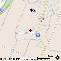 福島県喜多方市熊倉町新合小沼甲-47周辺の地図