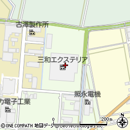 三和エクステリア新潟工場株式会社周辺の地図