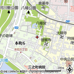 大黒亭　本店周辺の地図