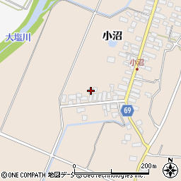 福島県喜多方市熊倉町新合小沼甲-45周辺の地図