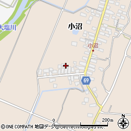 福島県喜多方市熊倉町新合小沼甲-46周辺の地図