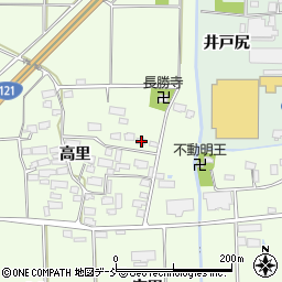 福島県喜多方市豊川町高堂太高里1094周辺の地図