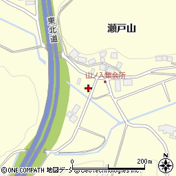 福島県二本松市渋川山ノ入50周辺の地図
