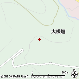 福島県二本松市大根畑3周辺の地図