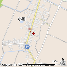 福島県喜多方市熊倉町新合小沼甲-23周辺の地図