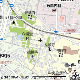 本元木工所周辺の地図
