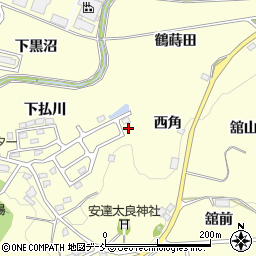 福島県二本松市渋川宮久保42周辺の地図