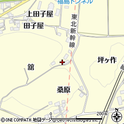 福島トンネル周辺の地図