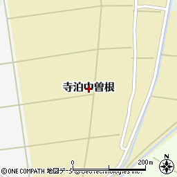 新潟県長岡市寺泊中曽根周辺の地図