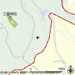 福島県二本松市下川崎（宮前山）周辺の地図
