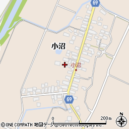 福島県喜多方市熊倉町新合小沼54周辺の地図