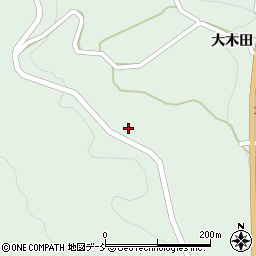 福島県伊達郡川俣町大綱木切畑周辺の地図