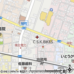 炭長商店周辺の地図