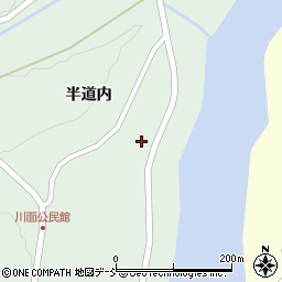 福島県二本松市下川崎上台周辺の地図