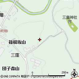 福島県二本松市下川崎（岩倉舘山）周辺の地図