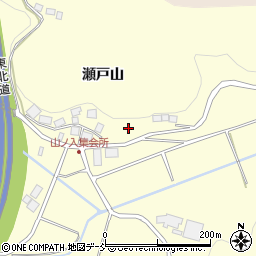 福島県二本松市渋川山下周辺の地図