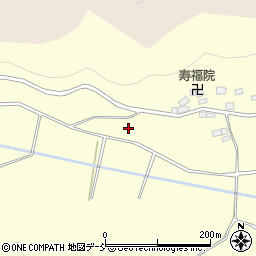 福島県二本松市渋川西稲場周辺の地図