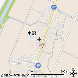 福島県喜多方市熊倉町新合小沼58-2周辺の地図