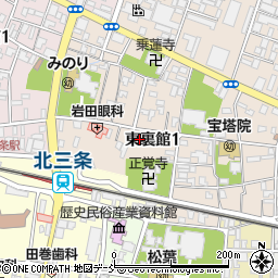 本町治療院周辺の地図