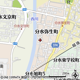 〒959-0104 新潟県燕市分水弥生町の地図