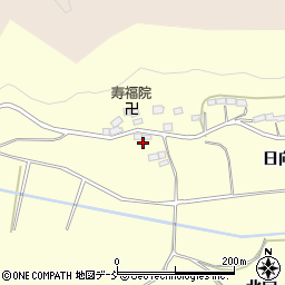 福島県二本松市渋川清水周辺の地図