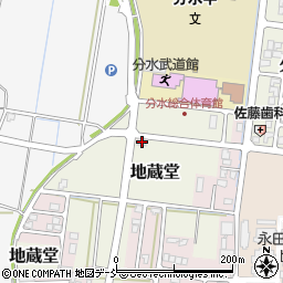 新潟県燕市地蔵堂841周辺の地図